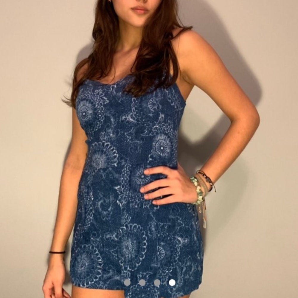 Blue Romper